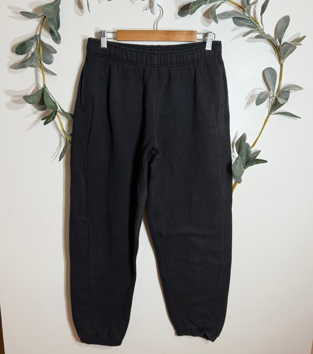 Lululemon Black Scuba Midrise Oversized Jogger Sweatpants